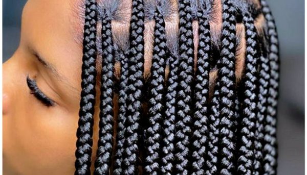 Effortless Beauty: Knotless Braids Medium Style Guide