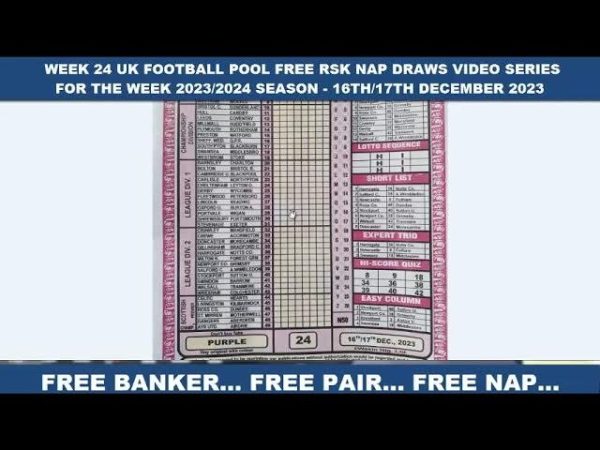 Exploring Week 24 Pool Fixtures 2024: Key Matchups And Predictions