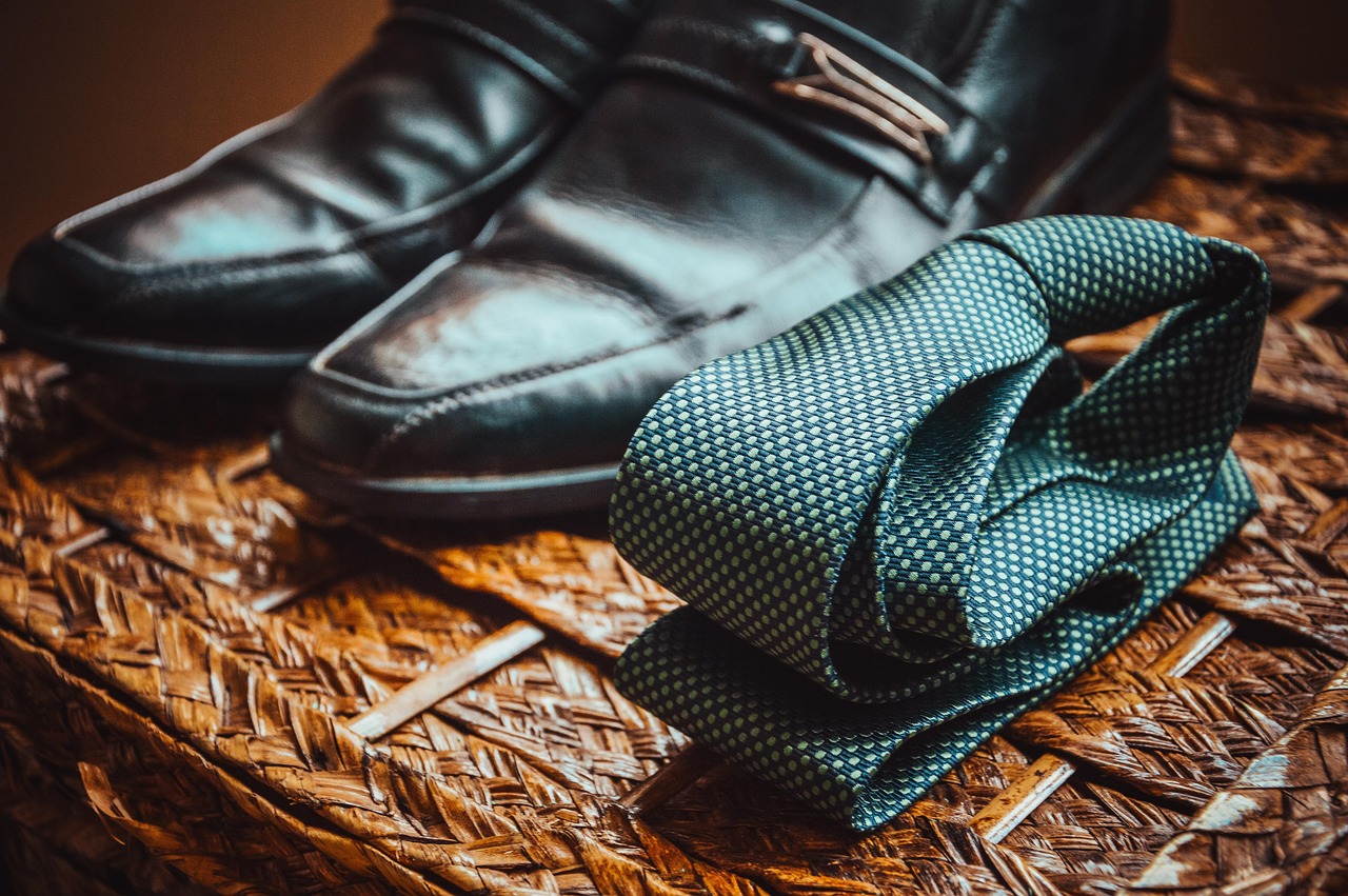 Necktie, leather shoes, fashion — Discover the Ease of Use with Ledger Live Wallet